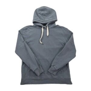 Buck Mason Hoodie Mens Large Brushed Loopback